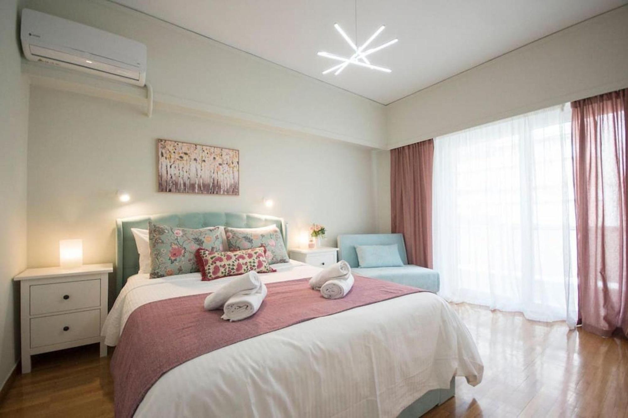 Alkuoni Lux Flat At Pfaliro Athen Exterior foto